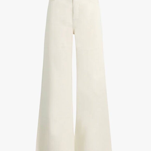 Favorite Daughter BNWT Ecru Wide Leg “Masha” Jeans - size 26 - Picture 1 of 8